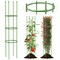 Costway 2-Pack Garden Trellis 57" Plant Support & Tomato Cages with Adjustable Height